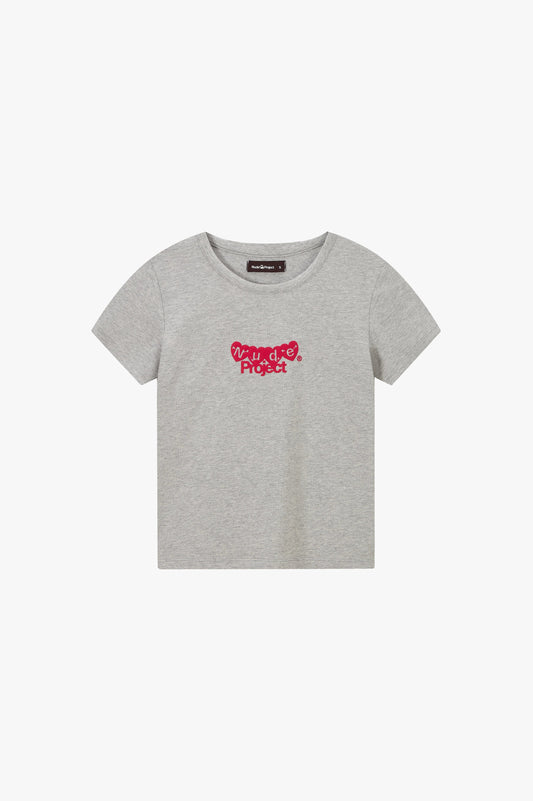 Hearts Tee Grey
