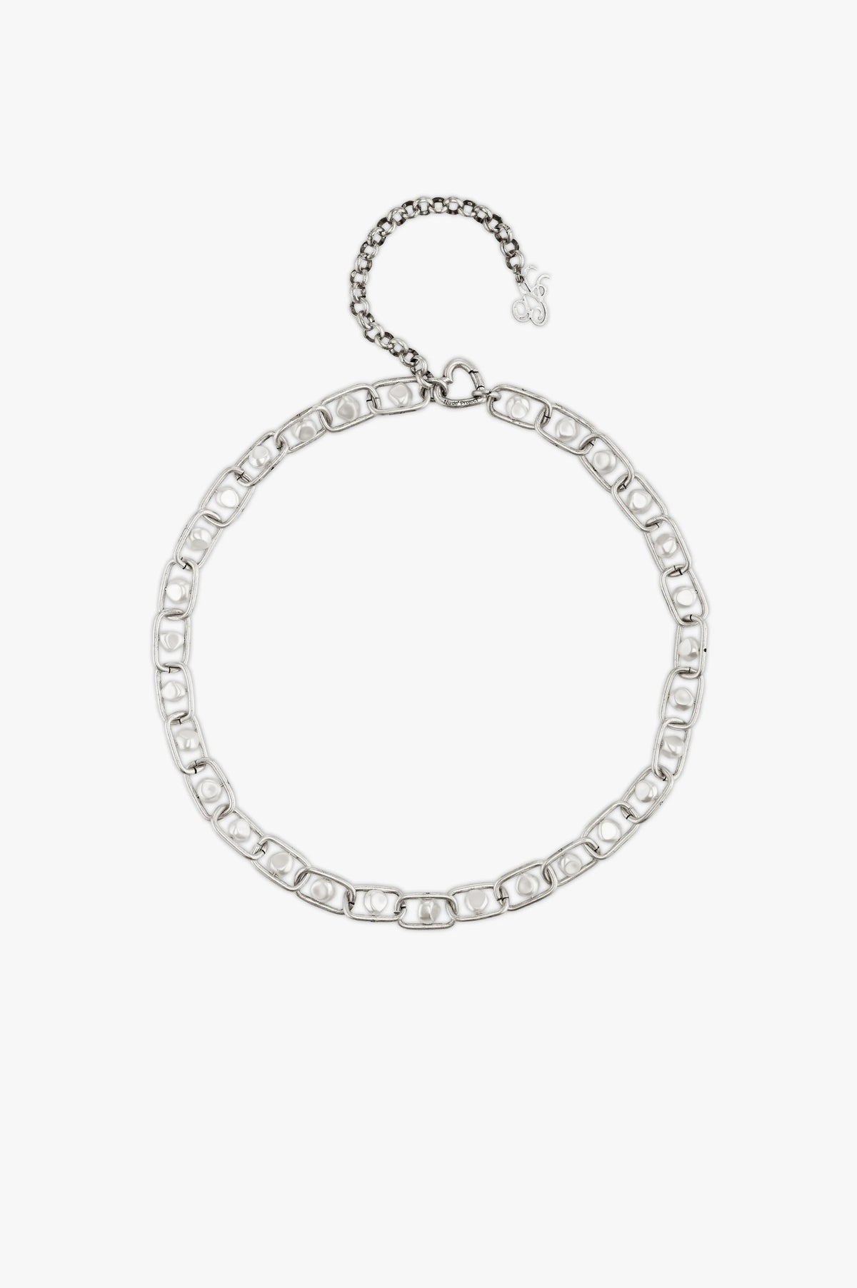 Chain Pearl Necklace