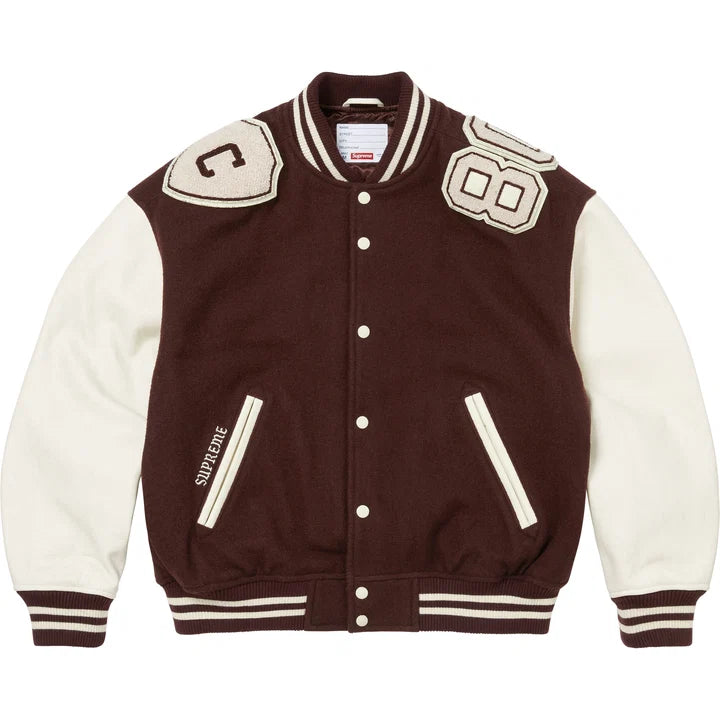 Captains Varsity Jacket — Brown