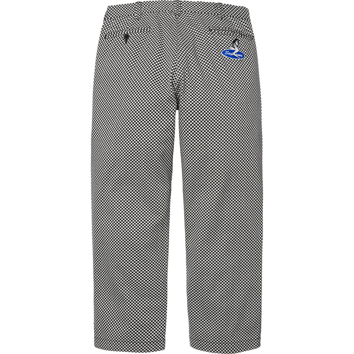 Chino Pant — White Checkerboard