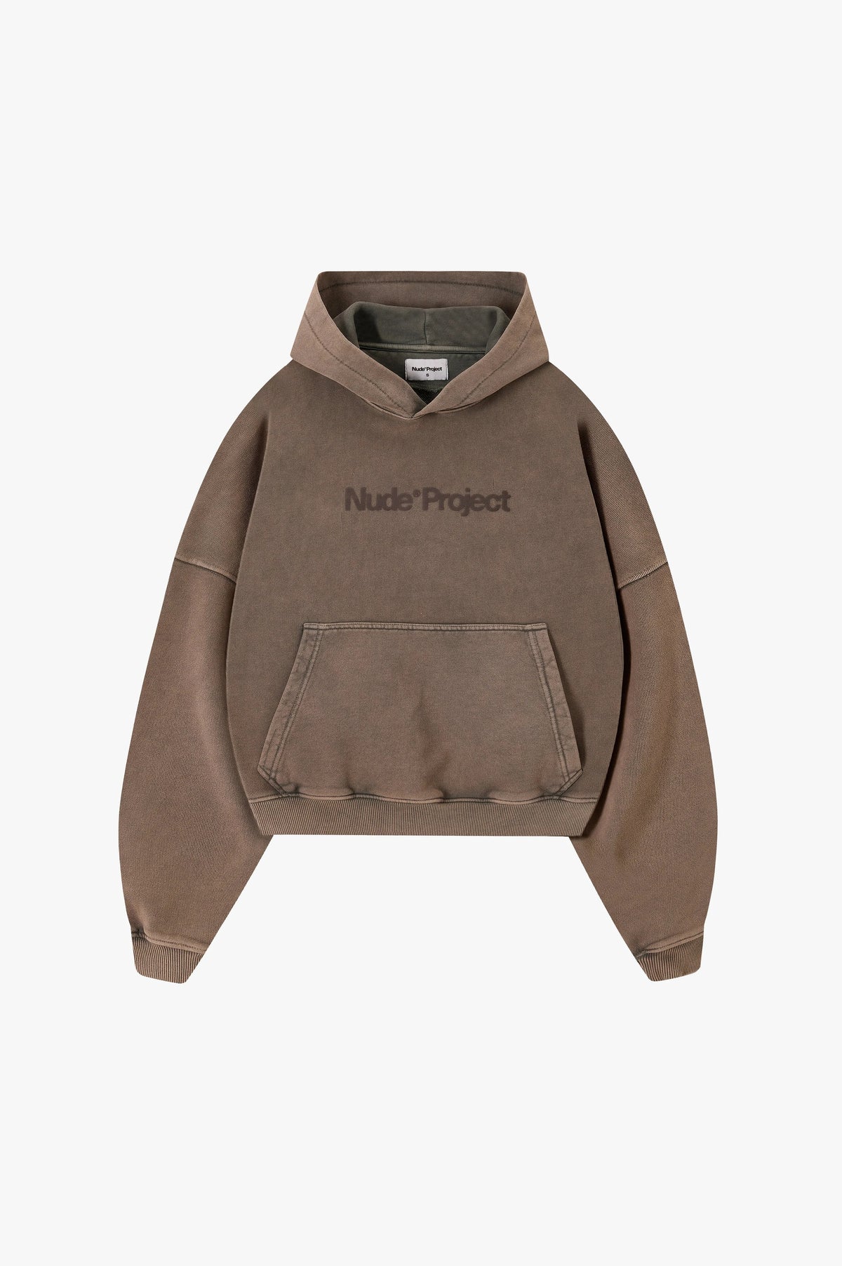 Box Logo Hoodie Brown