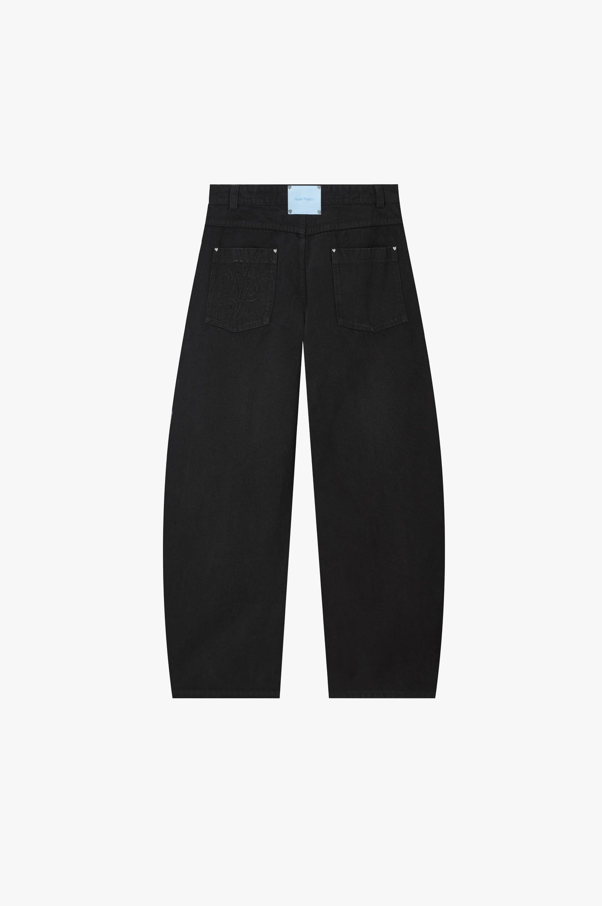 Barrel Jeans Black