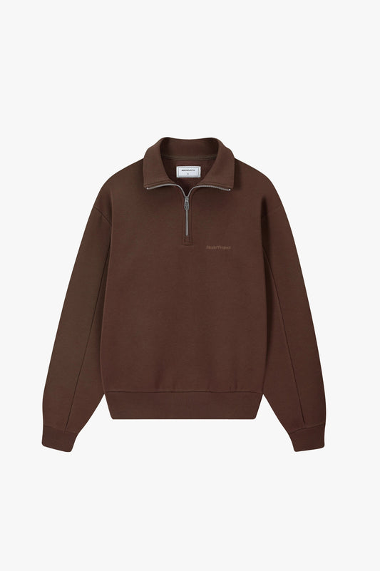 Origins Quarter-Zip Brown
