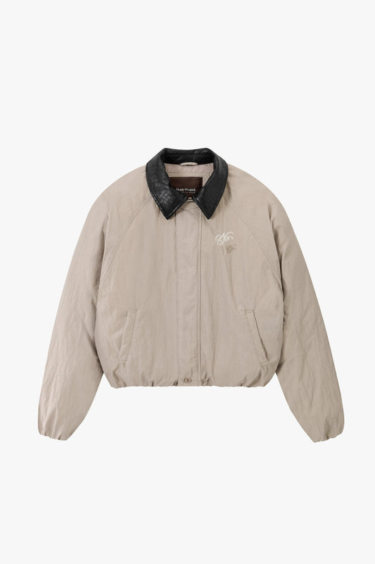 The Freelancer Bomber Jacket Beige