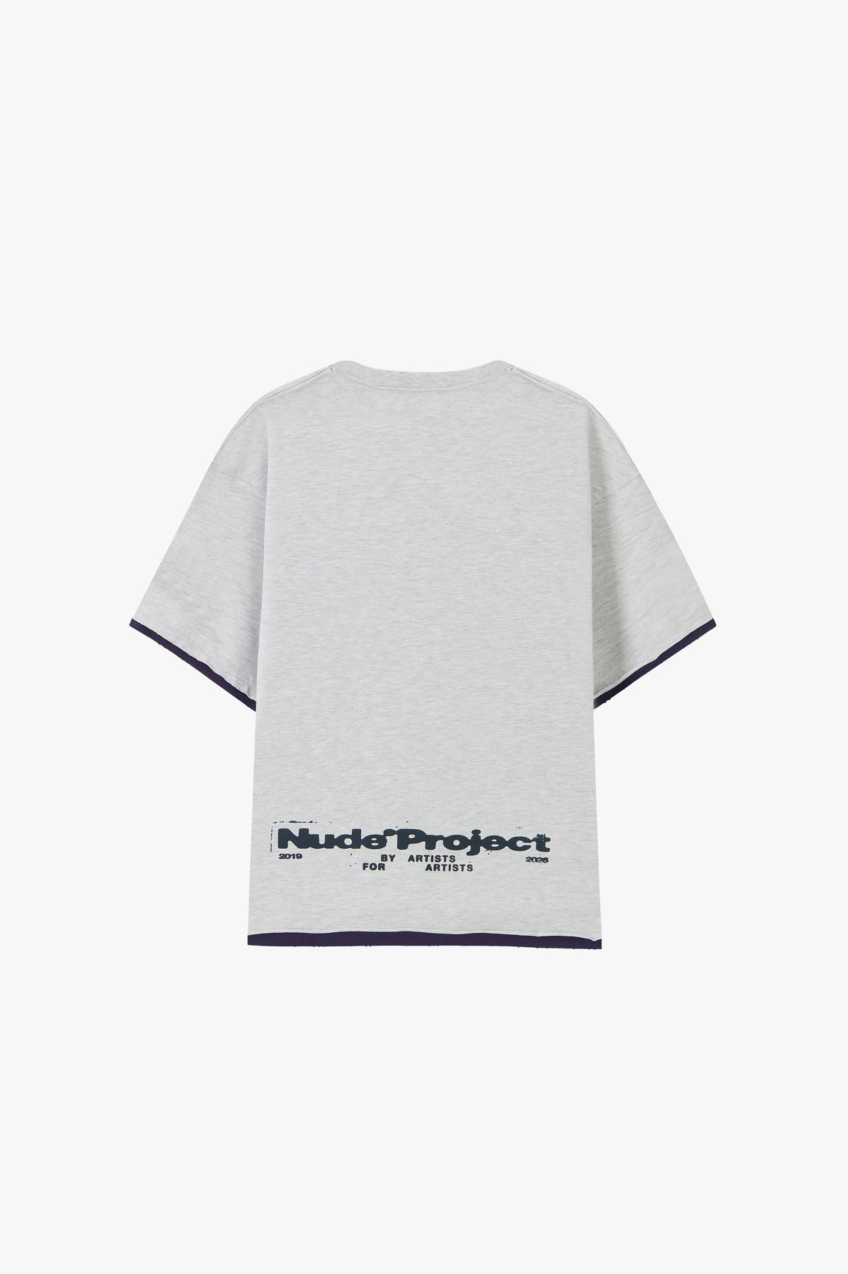 Bear Tee Grey Melange
