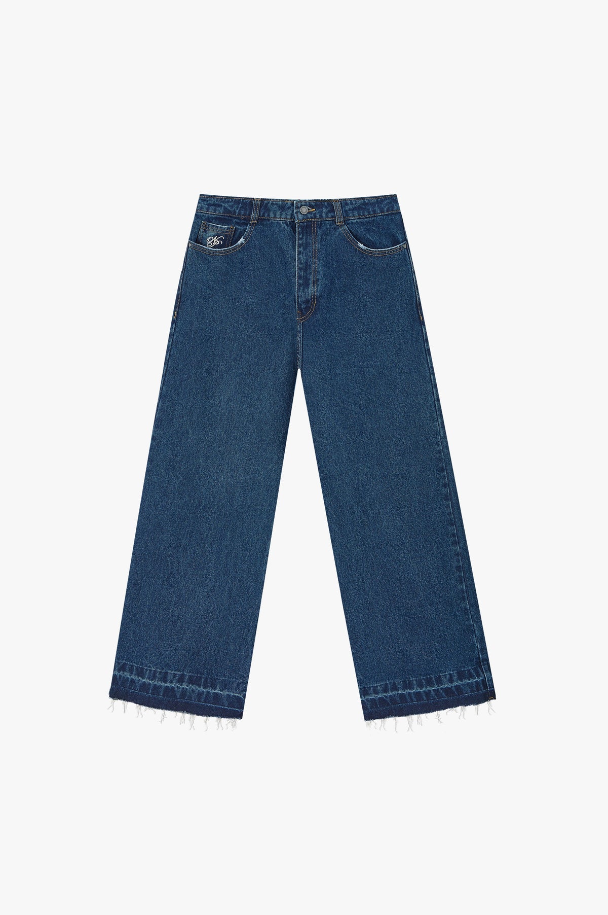 Old Baggy Jeans Stone Wash Indigo