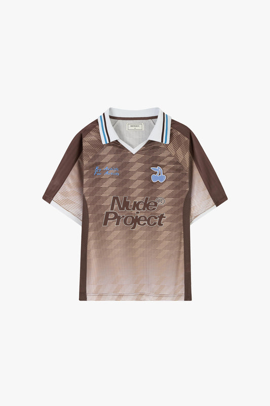 Radja Football Tee Brown