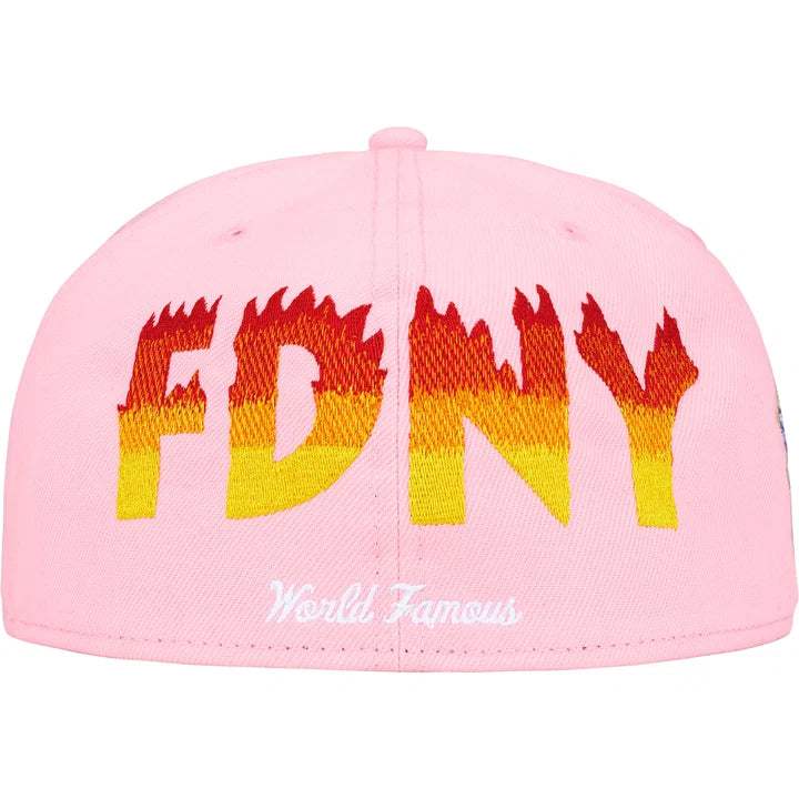 Supreme/FDNY Box Logo New Era® — Pink