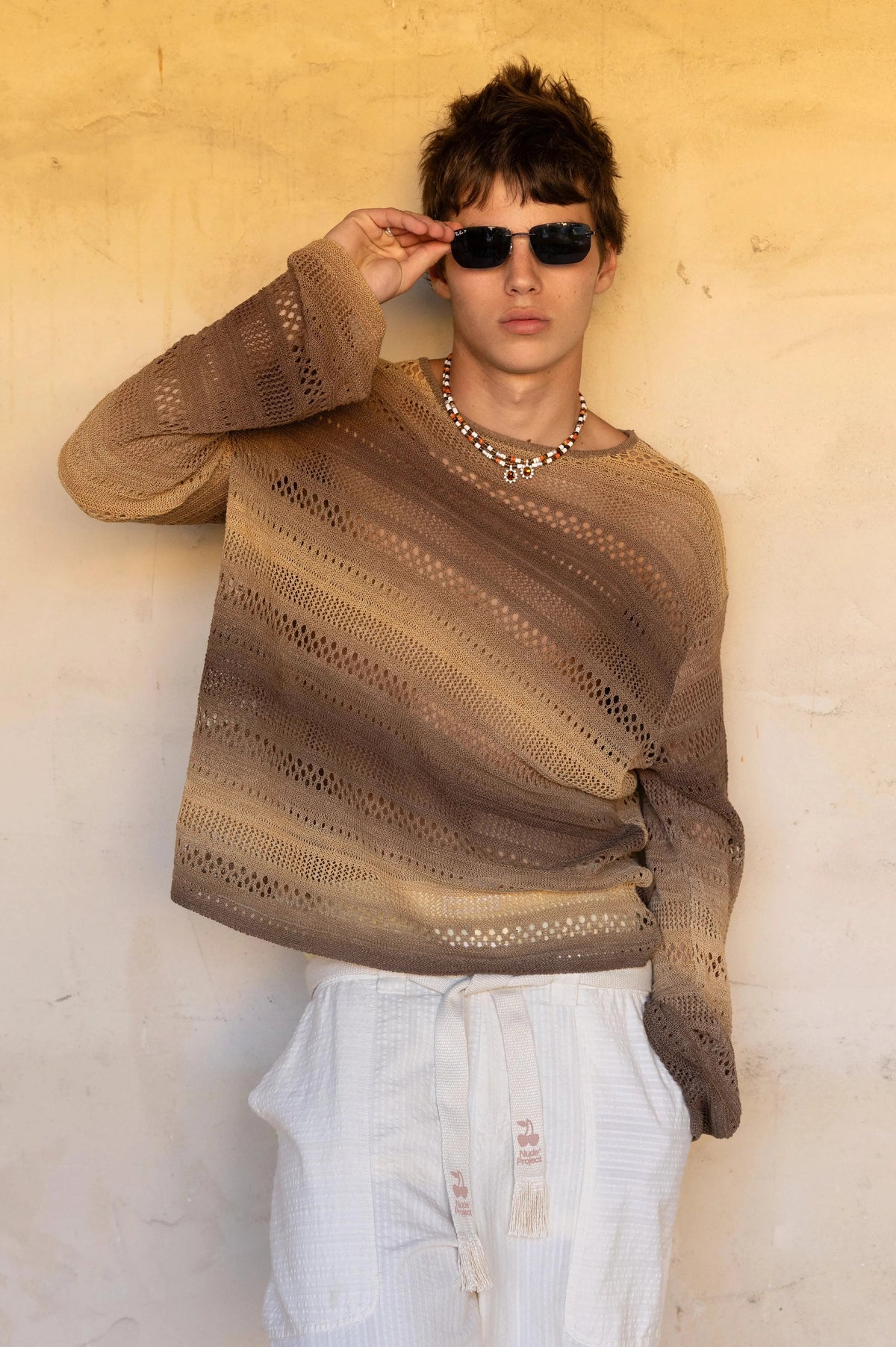 Es Vedra Knit Sweater Brown