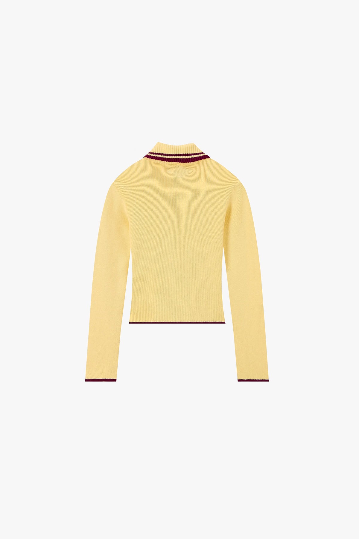 Jersey Con Cremallera Kiddo Amarillo