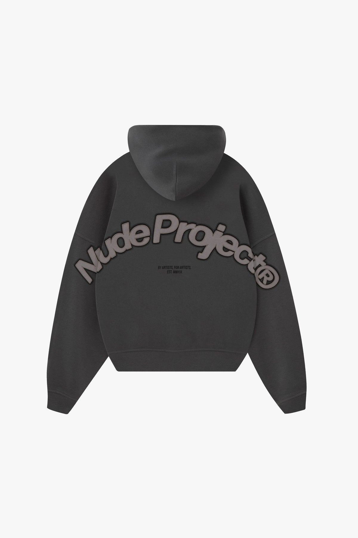 Sudadera Con Cremallera Beast Gris Oscuro