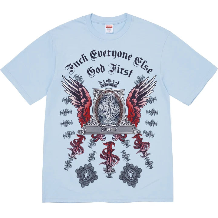 Money Tee — Powder Blue