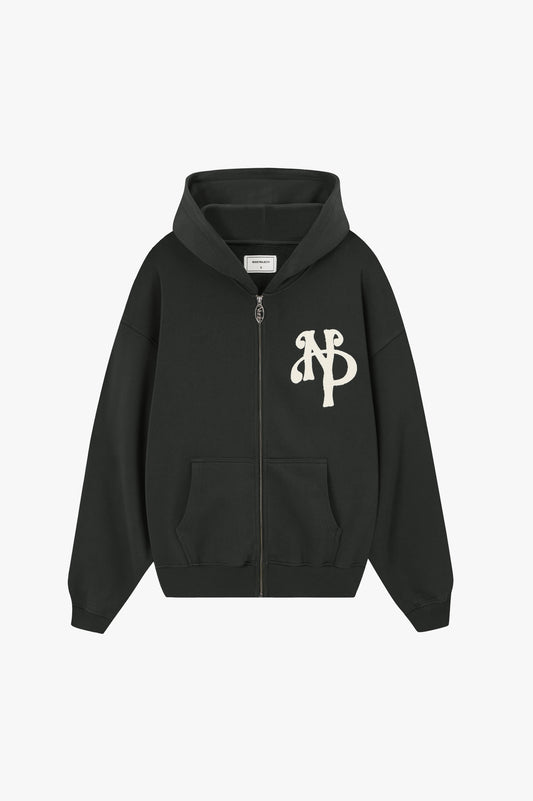 Kill Bill Zip-Up Hoodie Ash