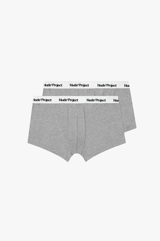 Essential Boxer Gris 2Xpack