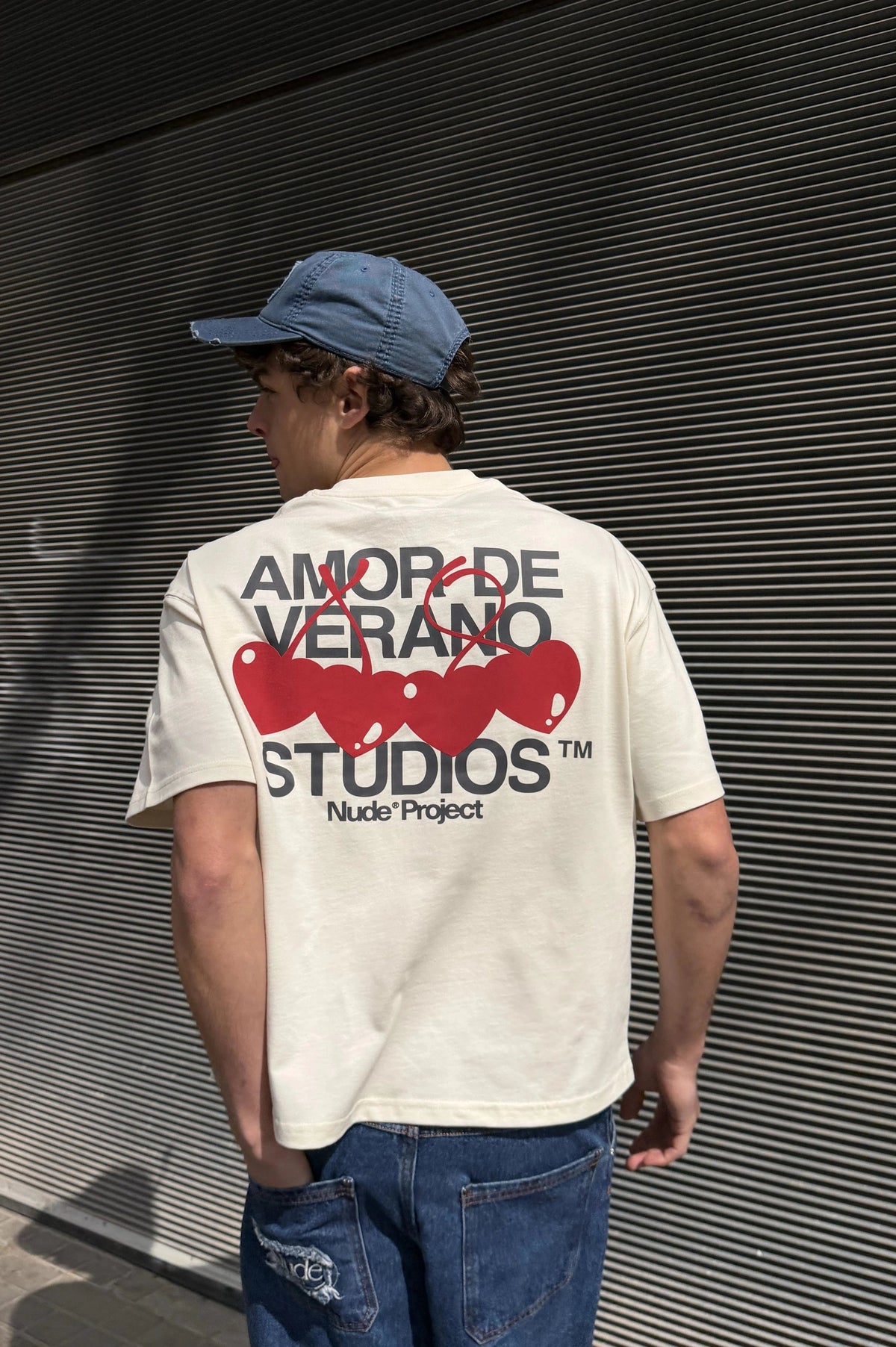 Camiseta Xoxo Blanco Crema