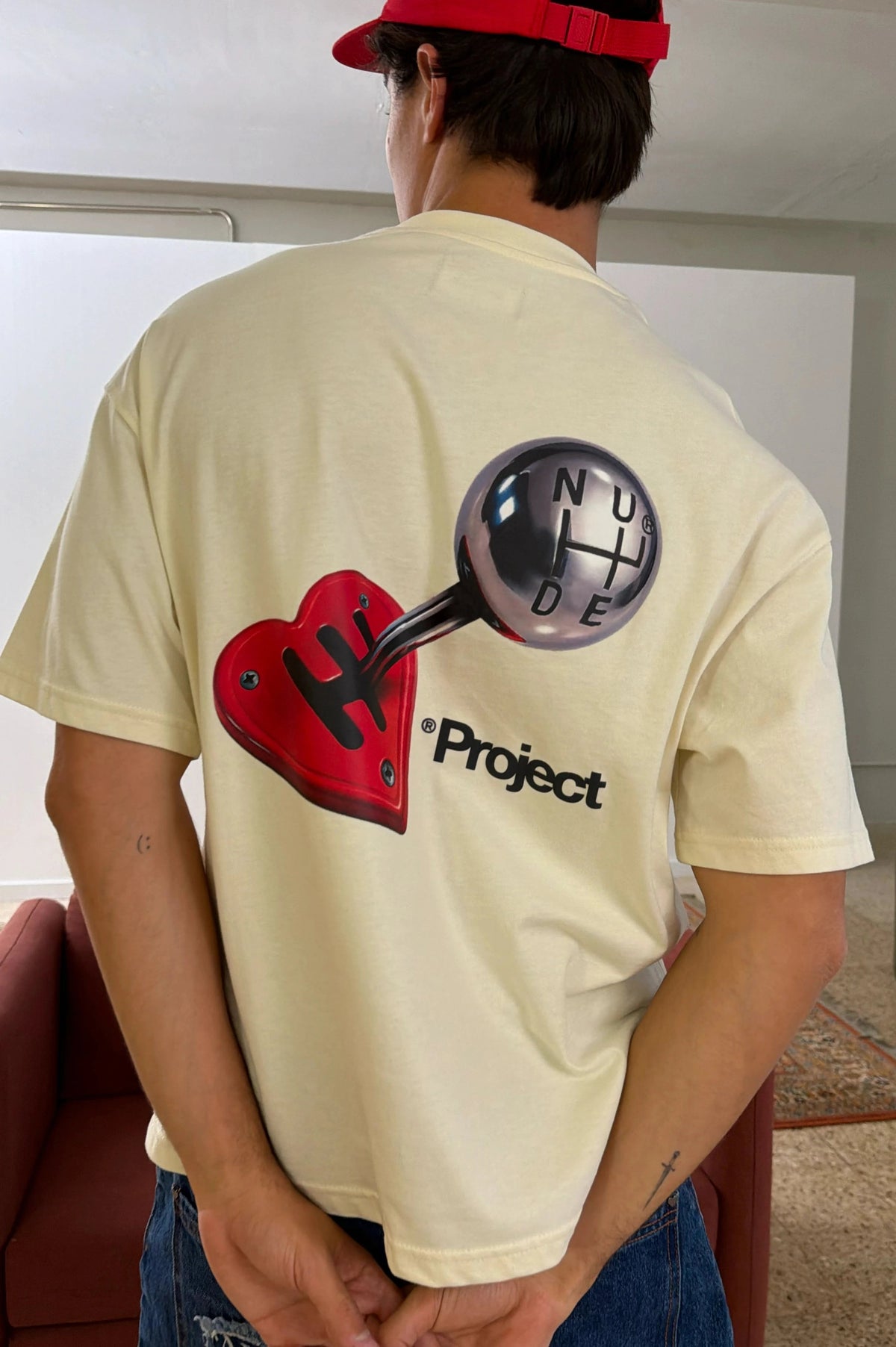 Camiseta Upshift Marshmallow