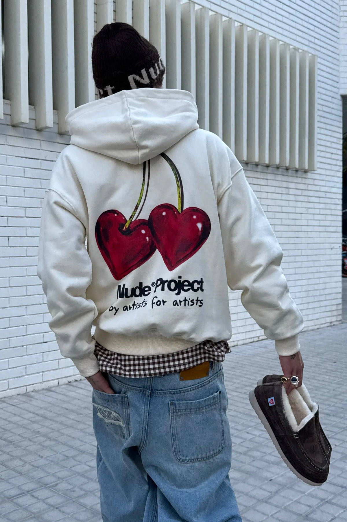Sudadera Juicy Cherry Blanco Crema