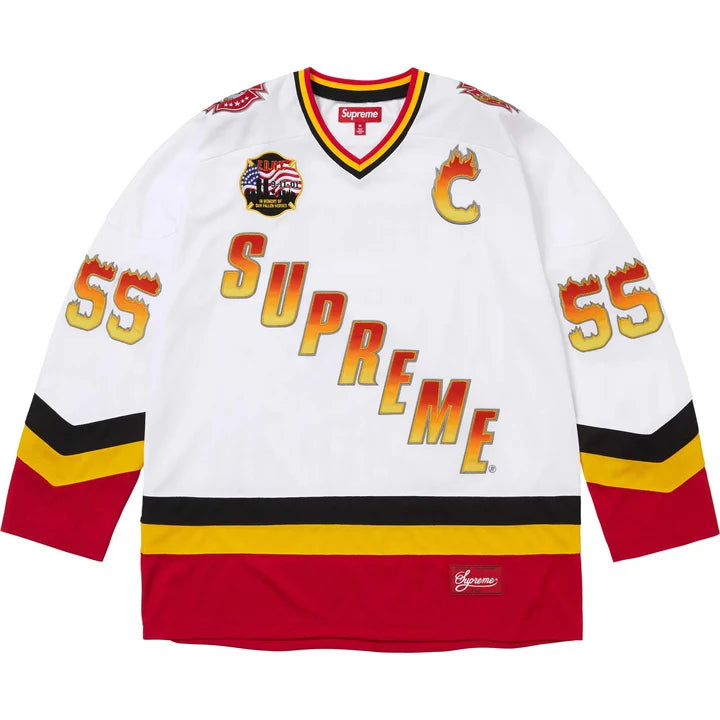 Supreme/FDNY Hockey Jersey — White