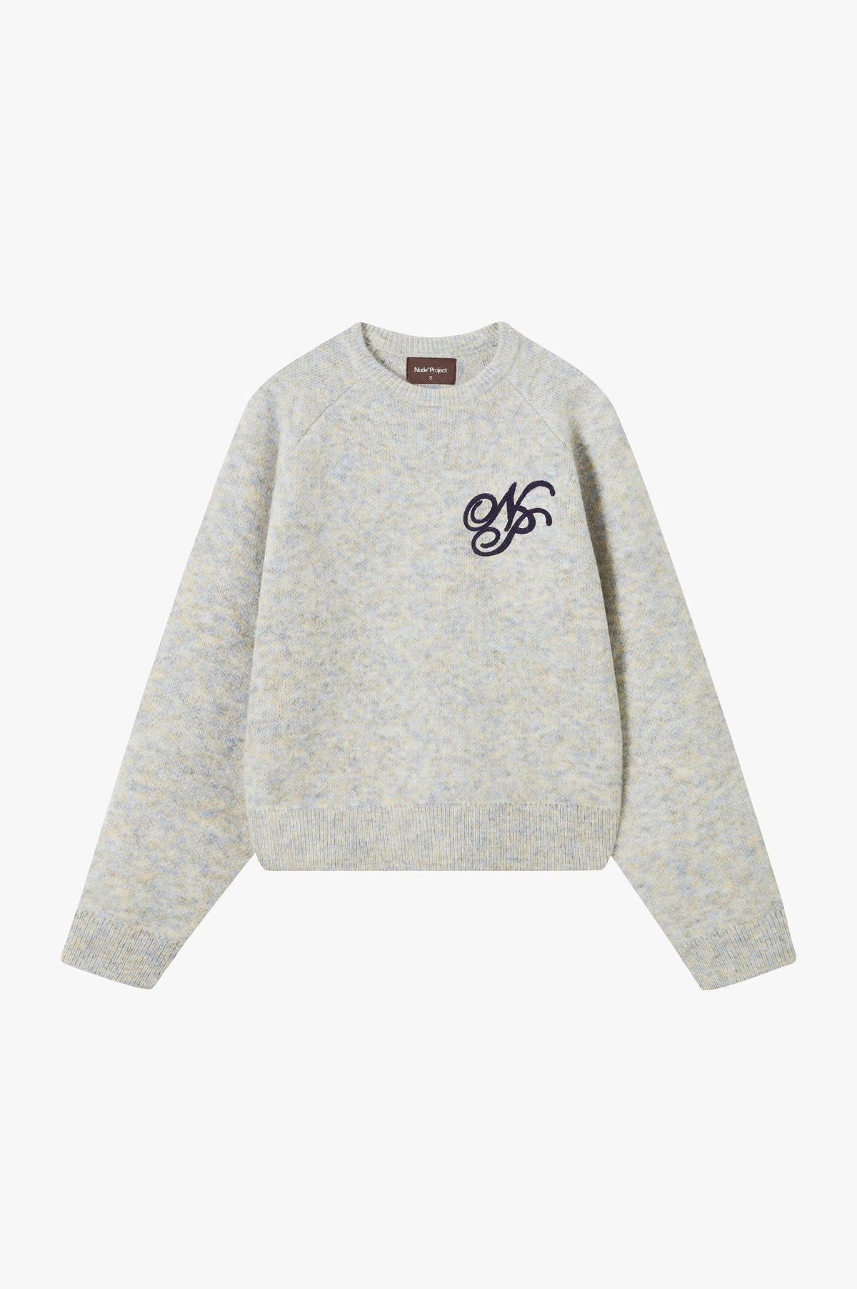 Le Marais Knit Sweater Grey Melange