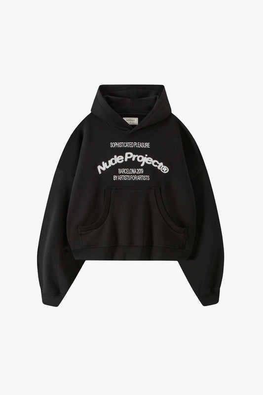 Sudadera Boxy Liberty Negra
