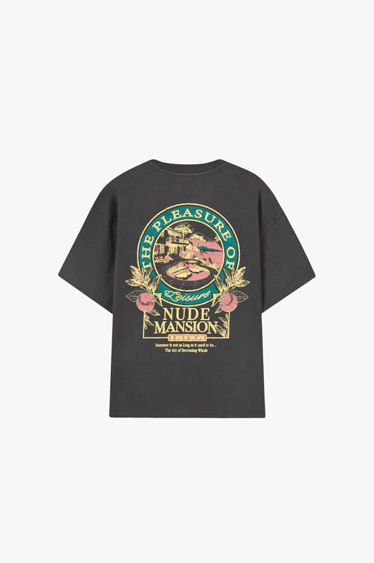 Camiseta Mansion Gris Oscuro