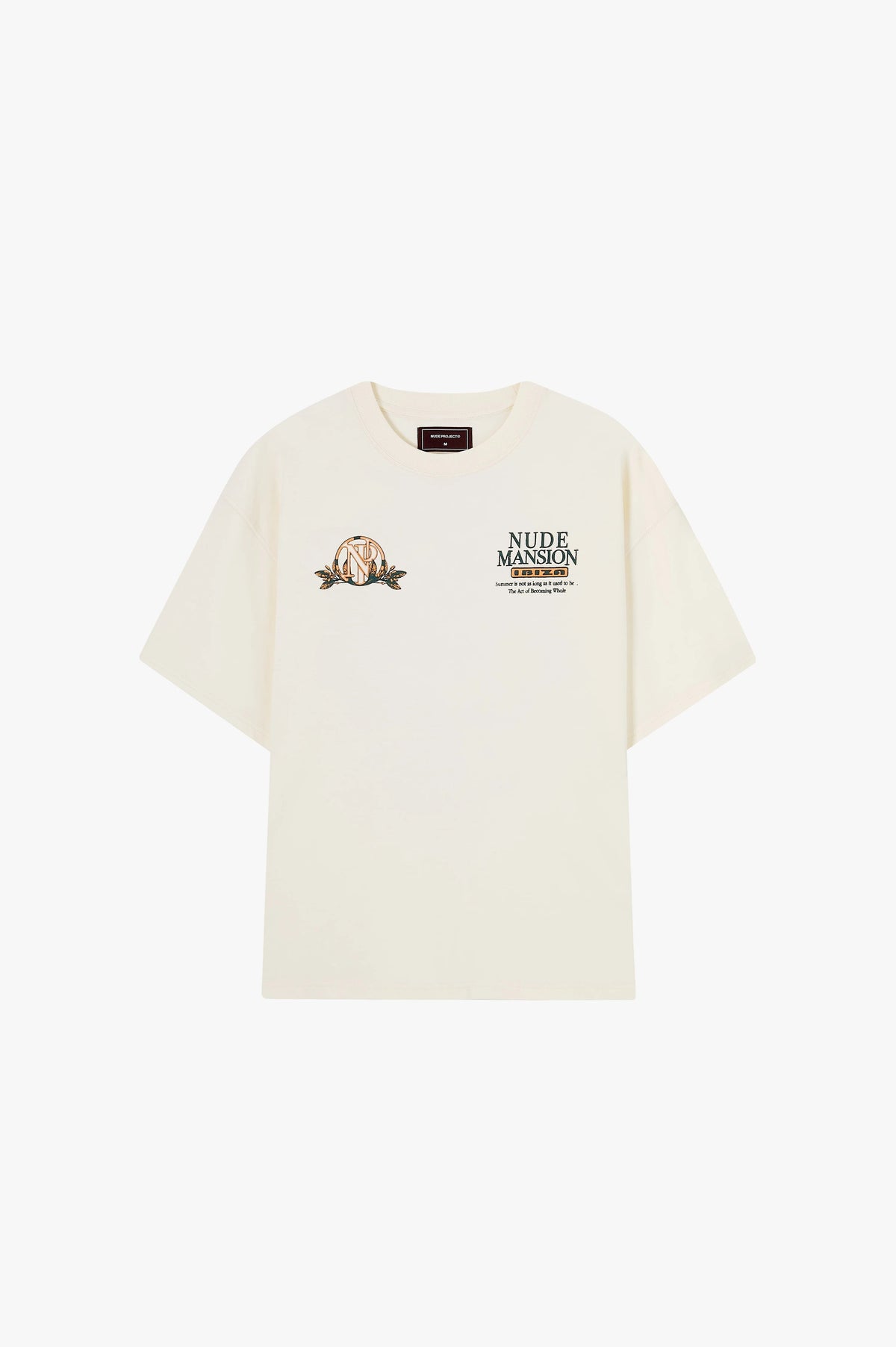Camiseta Mansion Blanco Crema