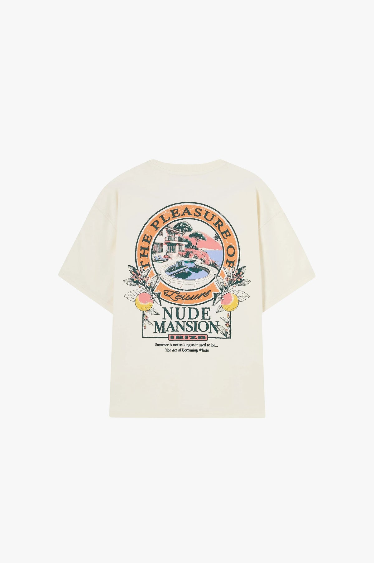 Camiseta Mansion Blanco Crema