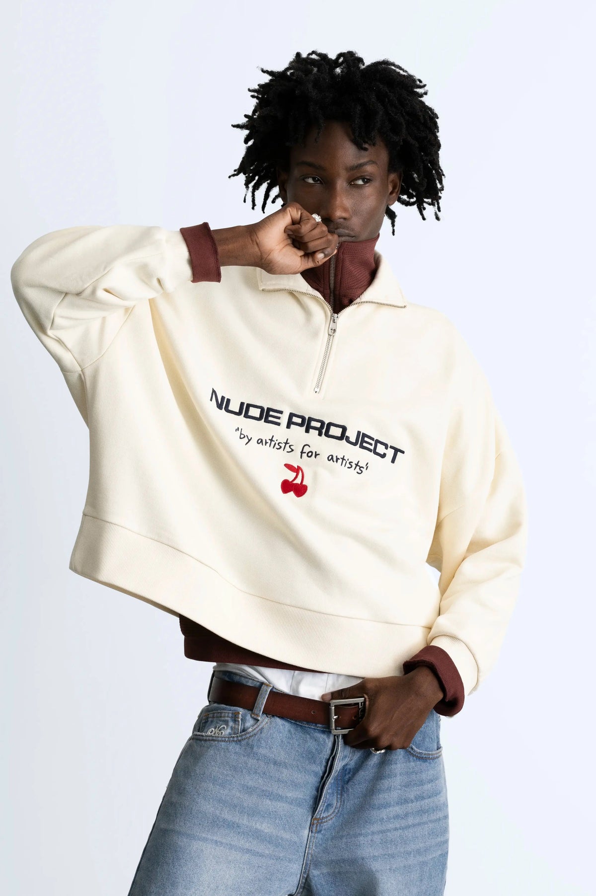 Sport Quarter-Zip Marshmallow