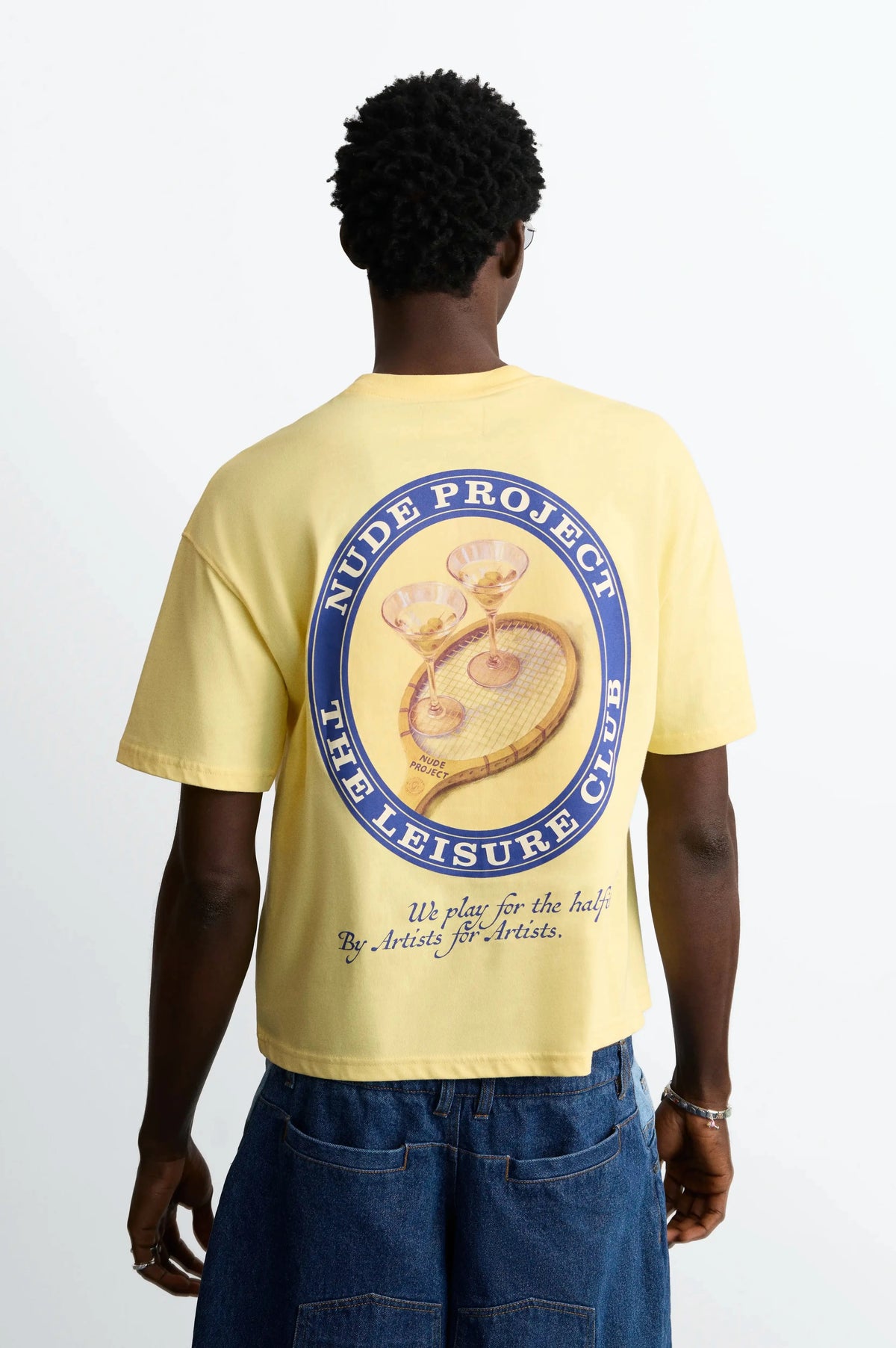 I Need A Break Tee Yellow