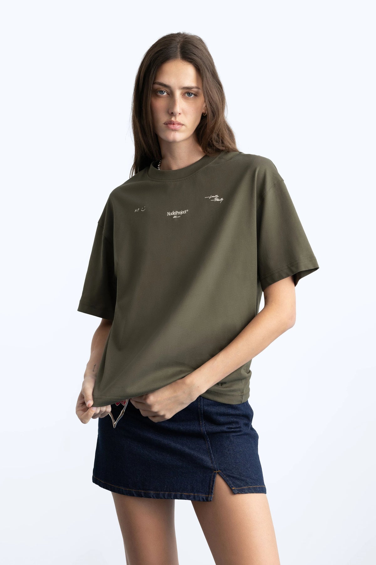 Global Soon Tee Khaki