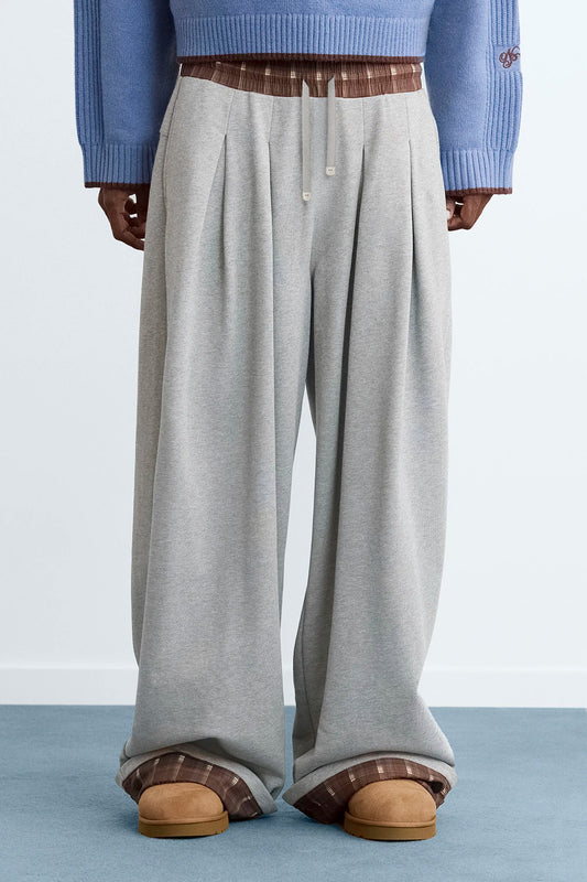 The Sick Day Sweatpants Grey Melange