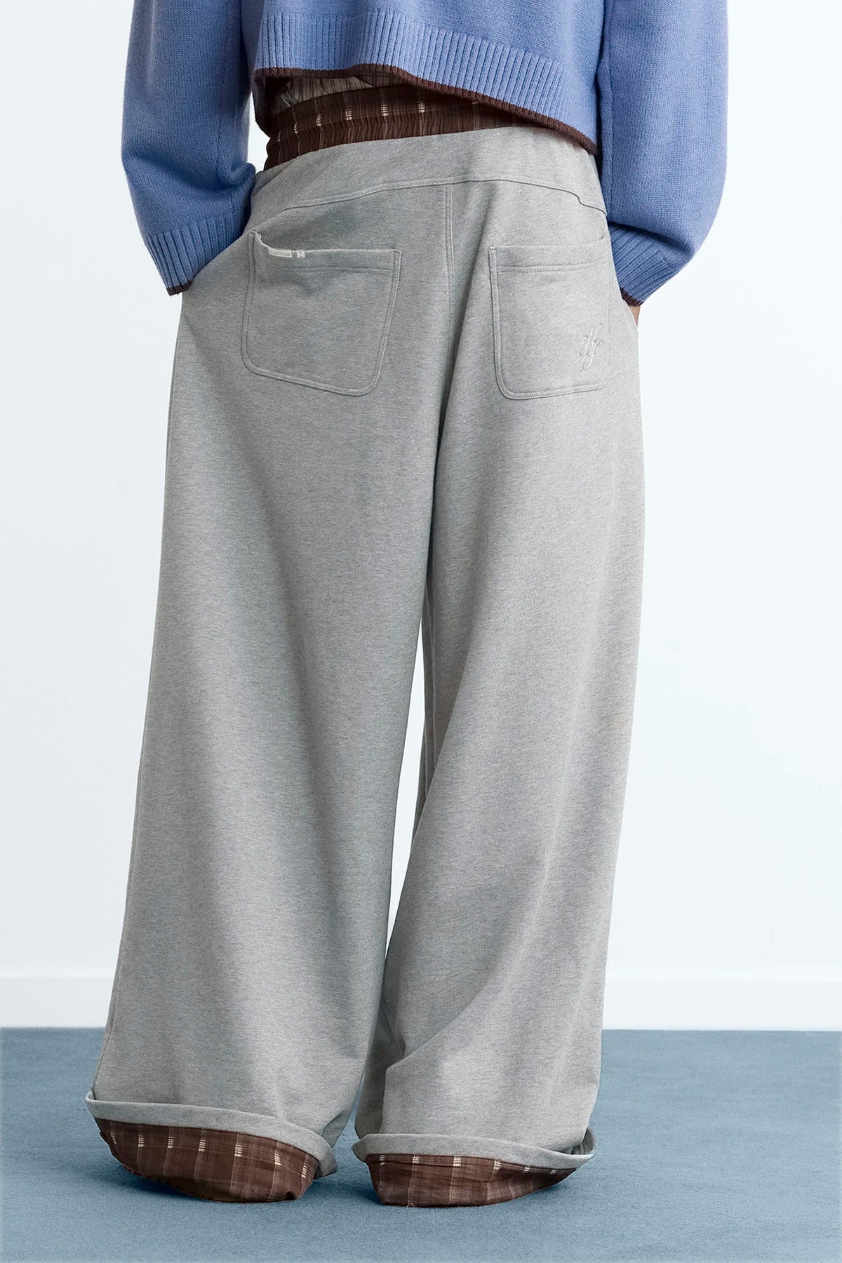 The Sick Day Sweatpants Grey Melange