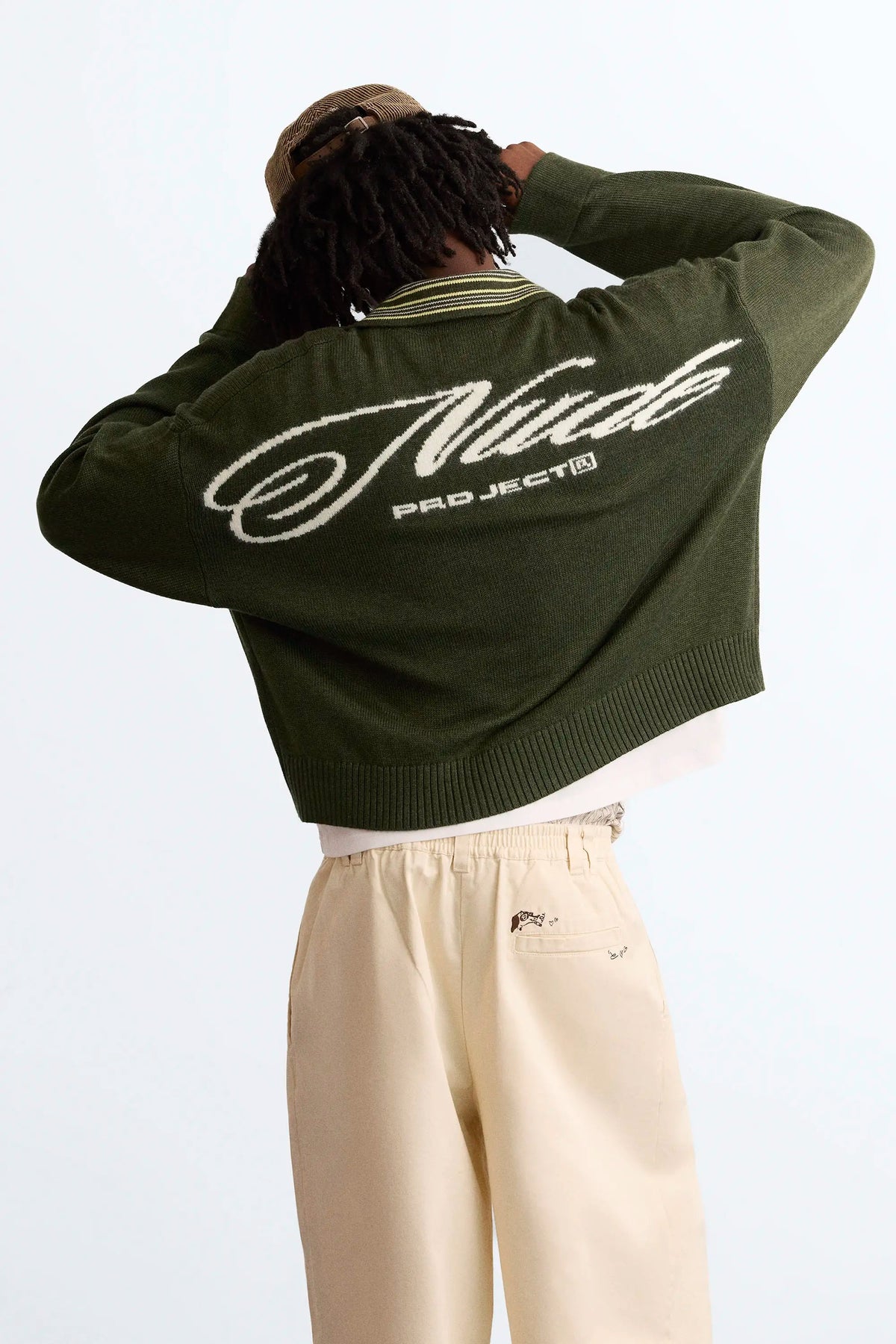 The Consultant Quarter-Zip Knit Green