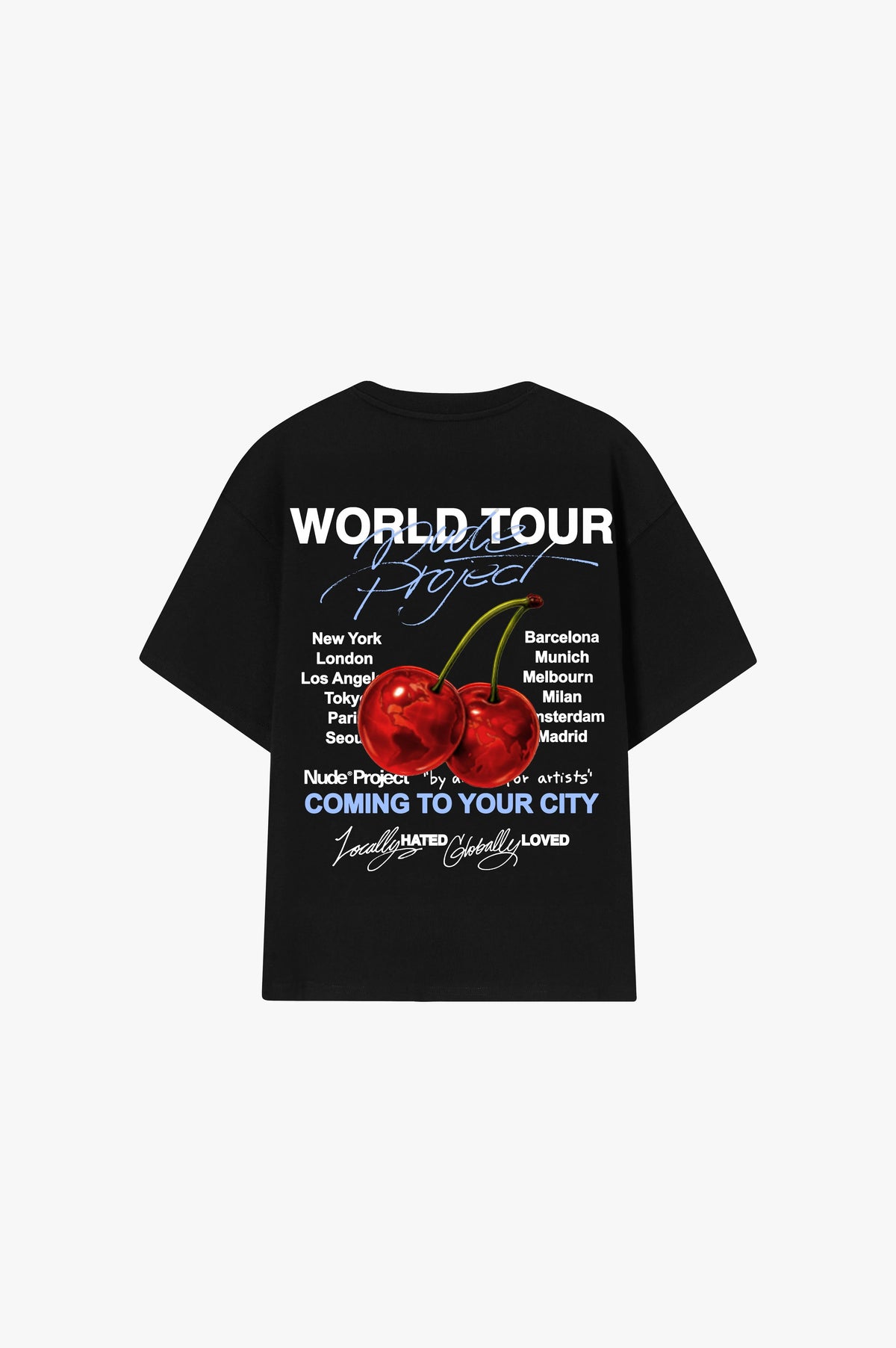 Camiseta Nude Tour Negra