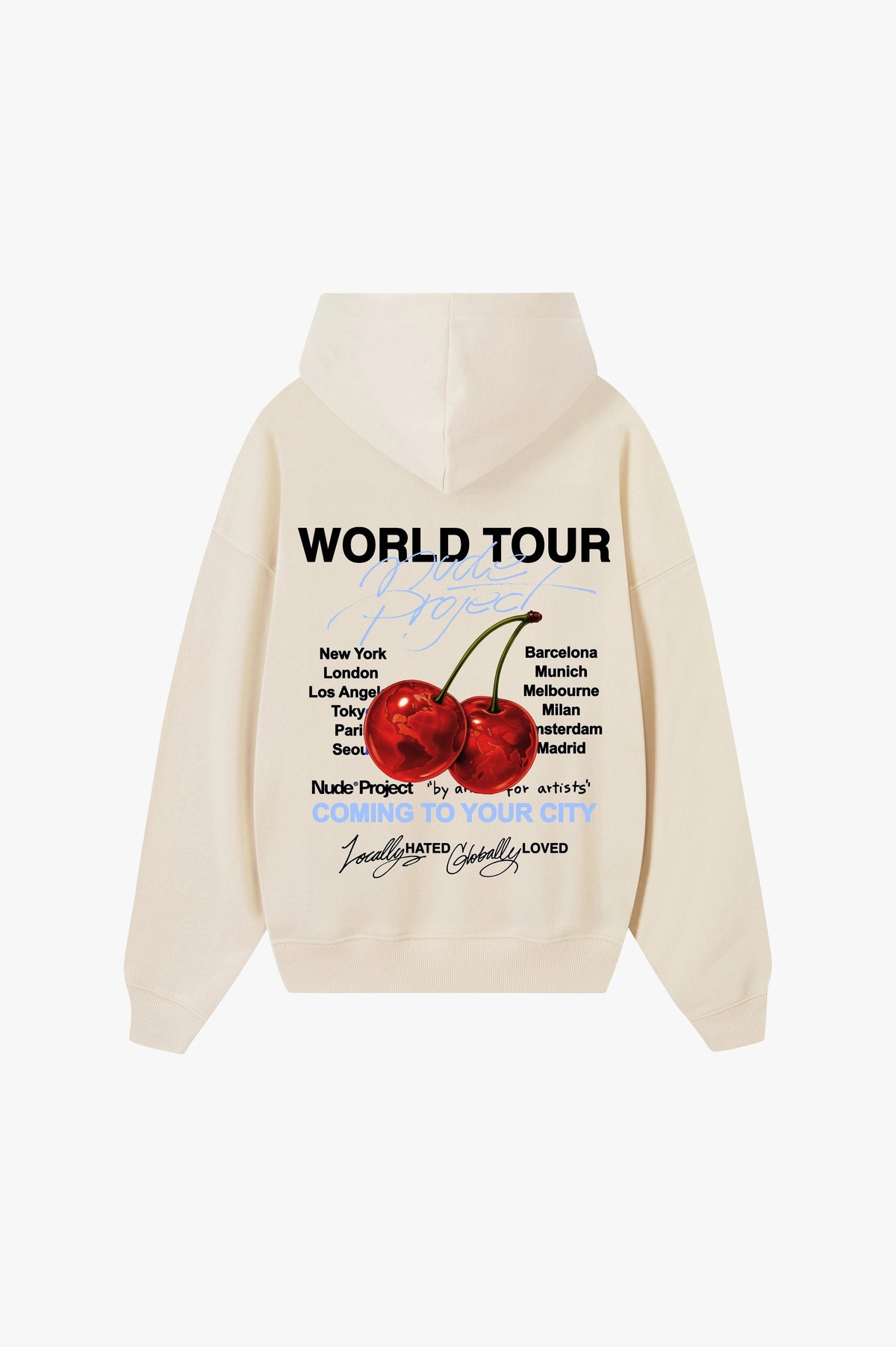 Sudadera Nude Tour Blanco Crema