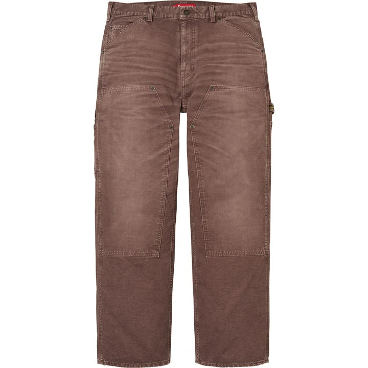 Worn Double Knee Painter Pant — Brown