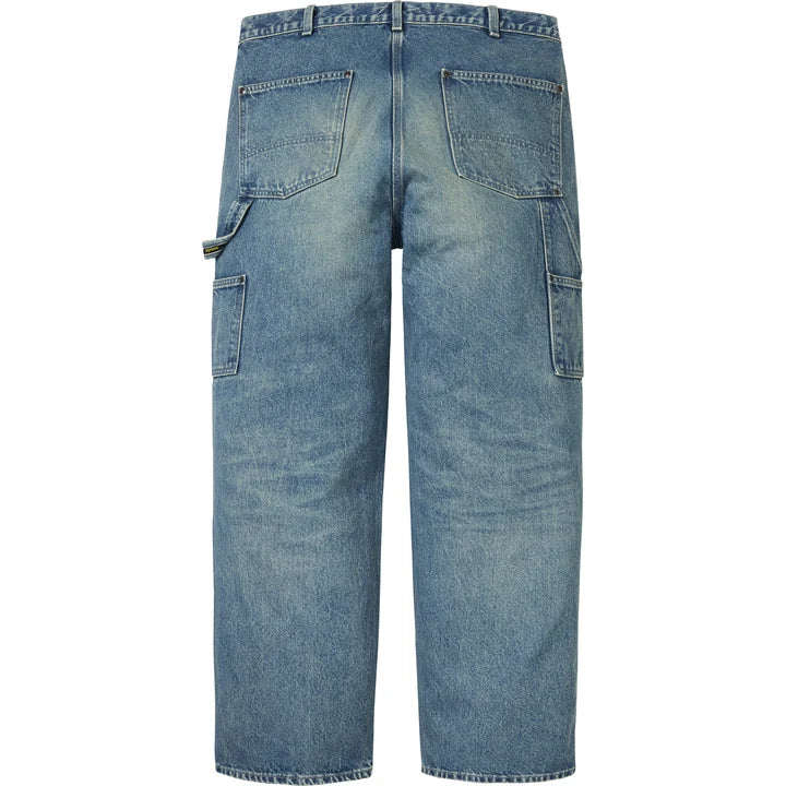 Worn Double Knee Painter Pant — Denim