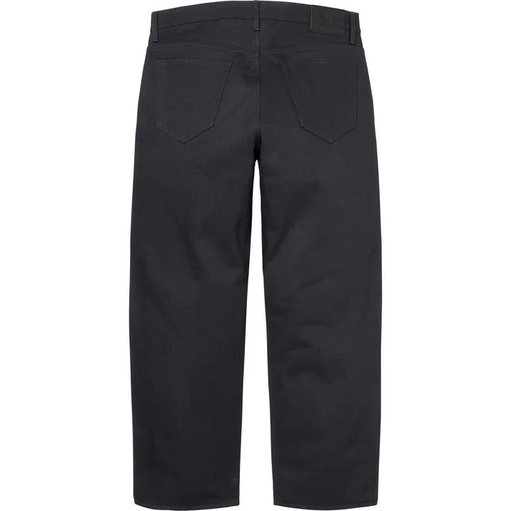 Rigid Loose Fit Selvedge Jean — Rigid Black