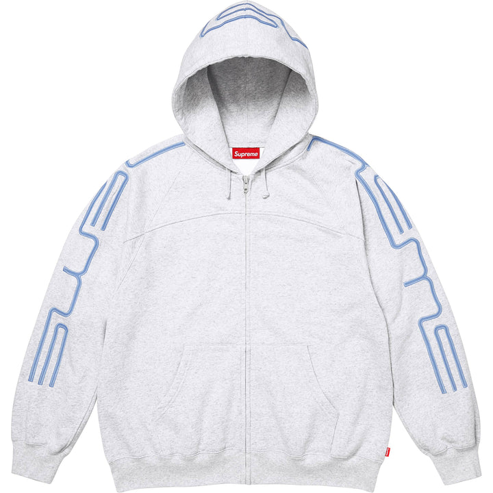 Connect Zip Up Hooded Sweatshirt — Ash Grey