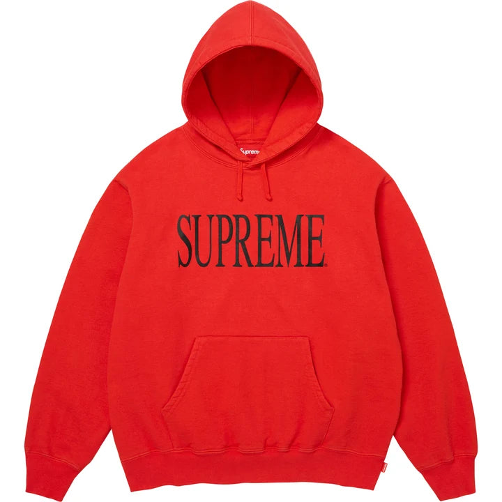 Capital Hooded Sweatshirt — Red