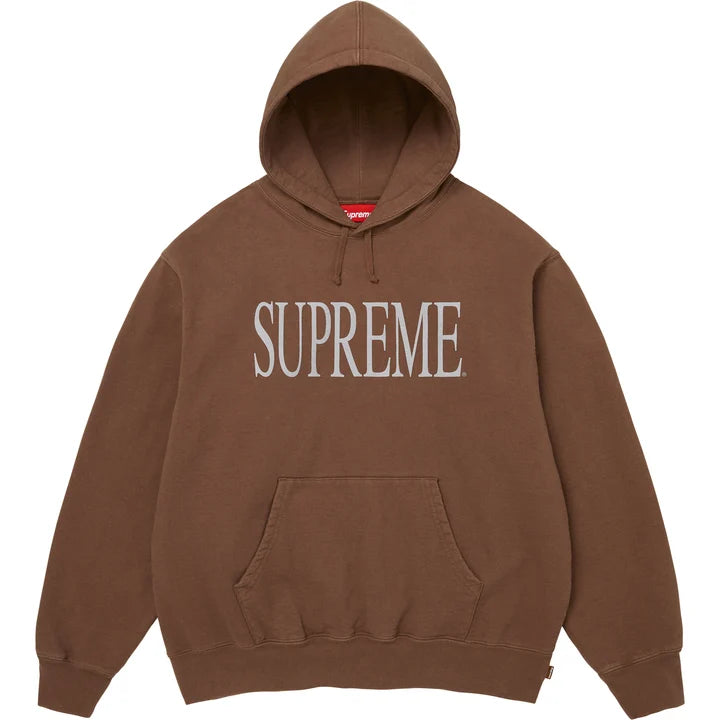 Capital Hooded Sweatshirt — Brown