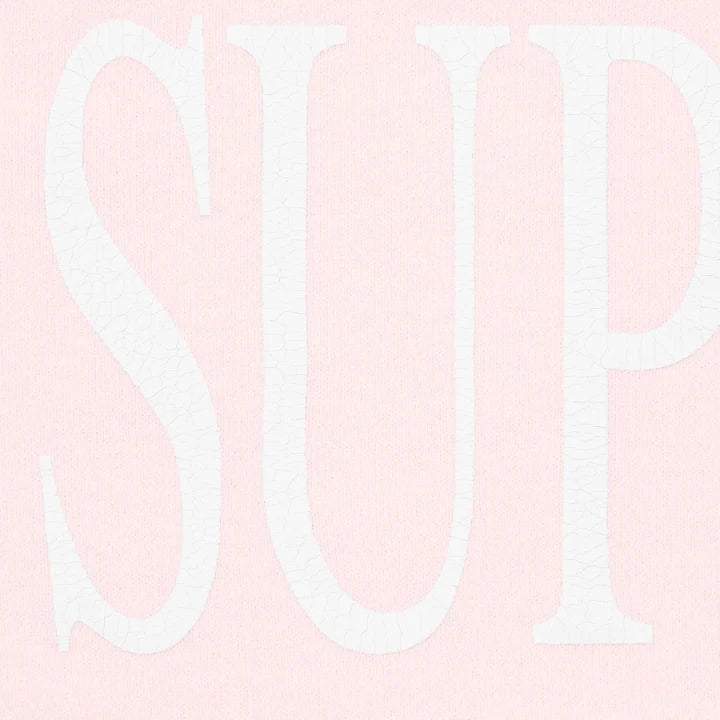 Capital Hooded Sweatshirt — Pink