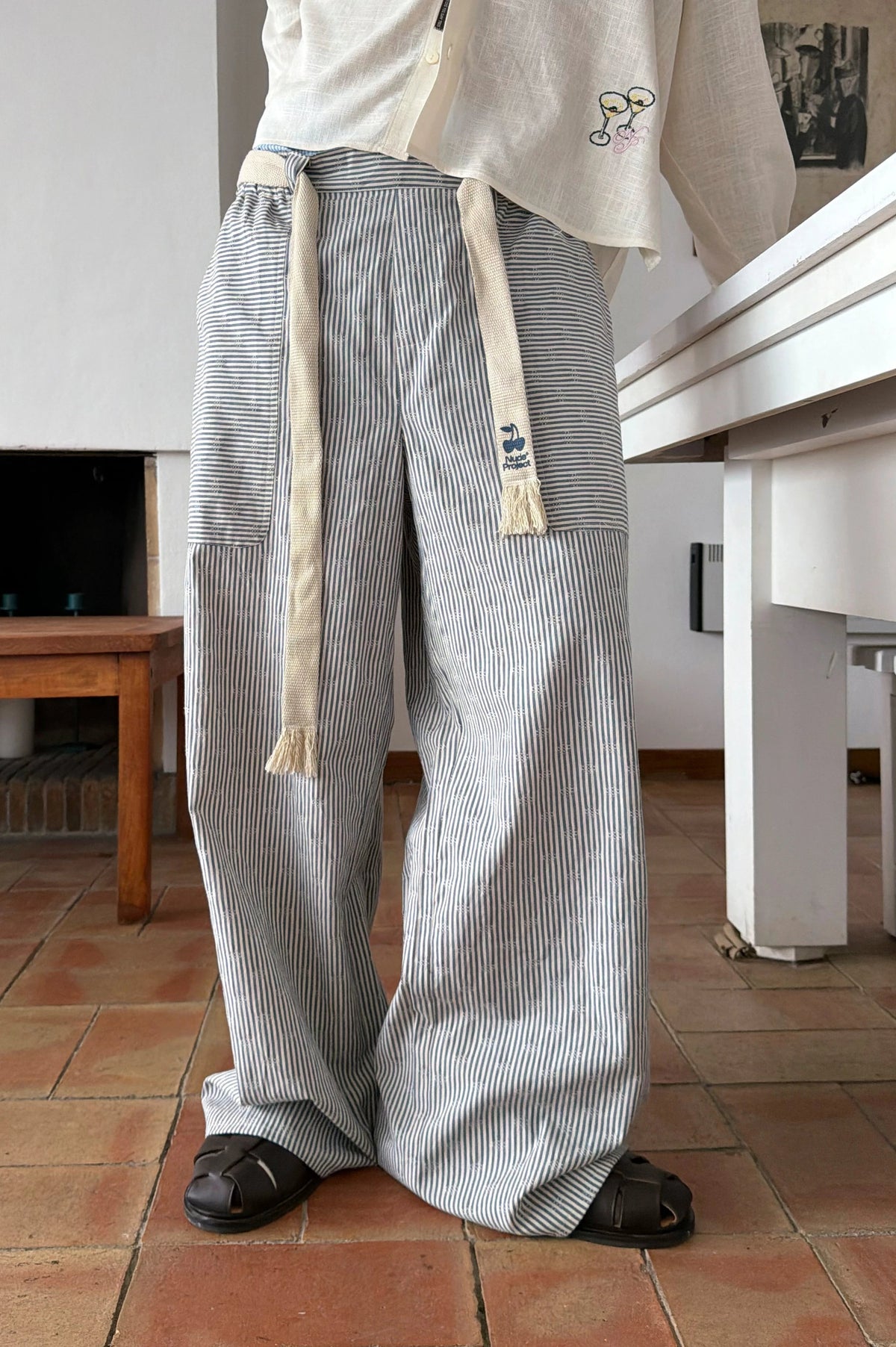 Pantalón Formentera Azul