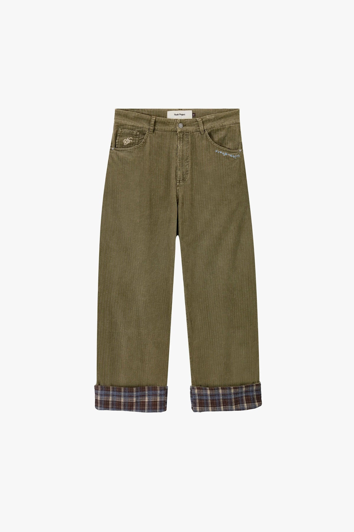 Director Corduroy Pants Green