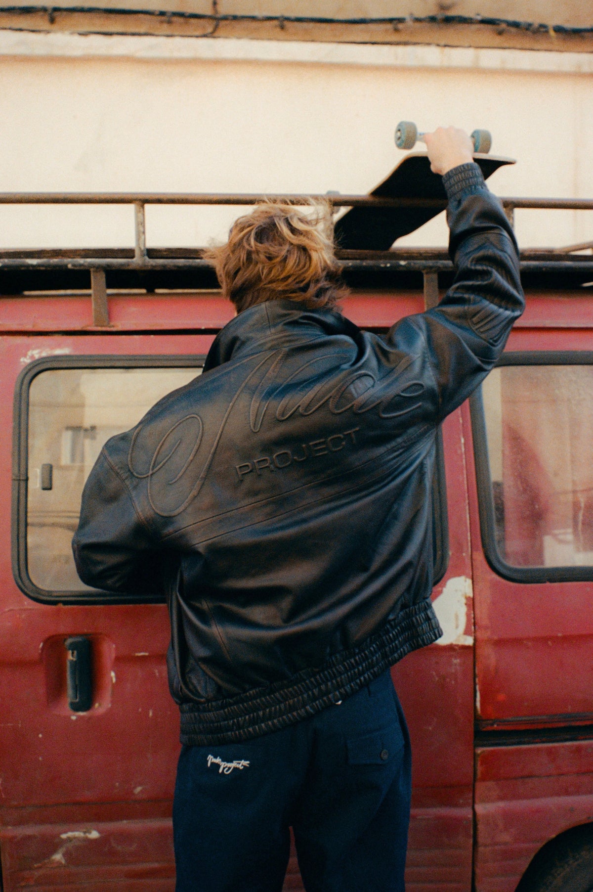 Iconic Leather Jacket Brown