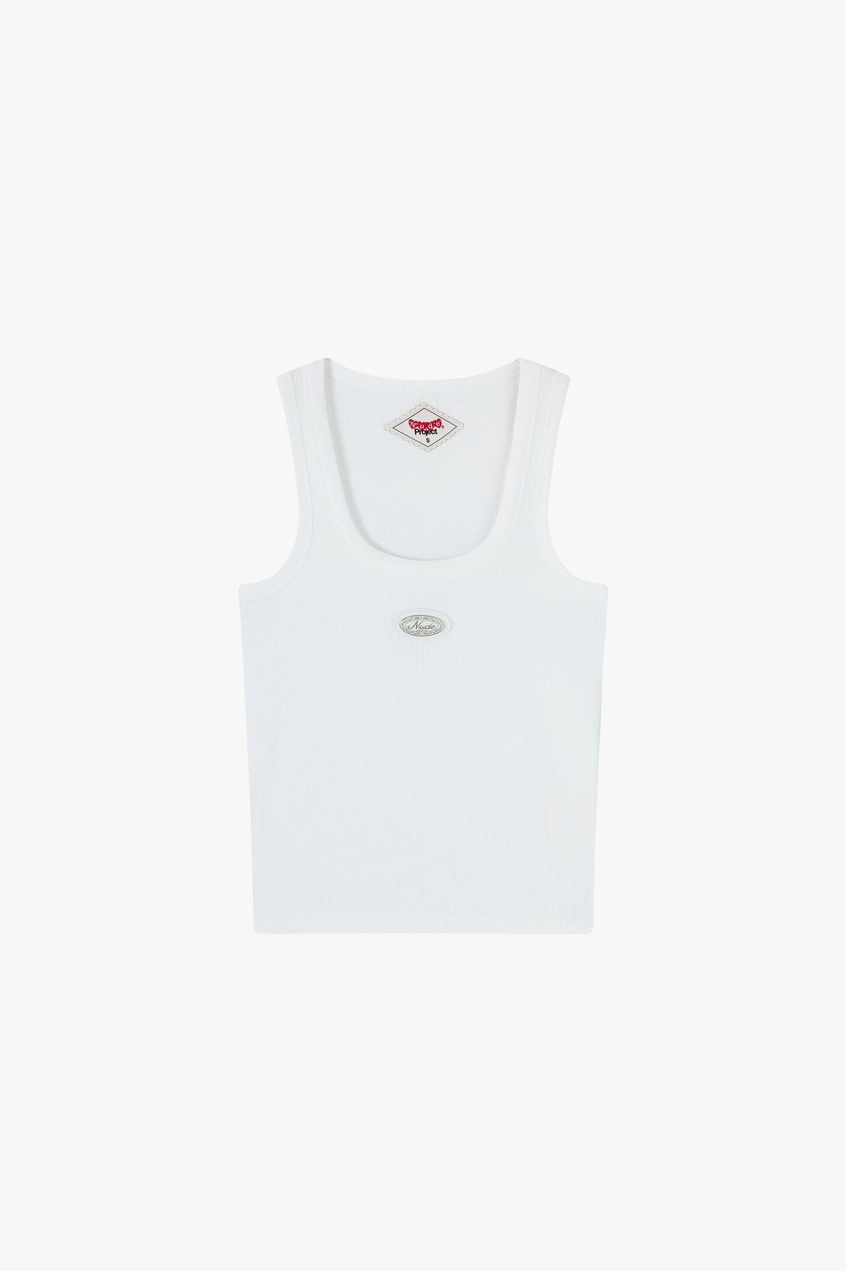 Sophisticated Pleasure Tank Top White
