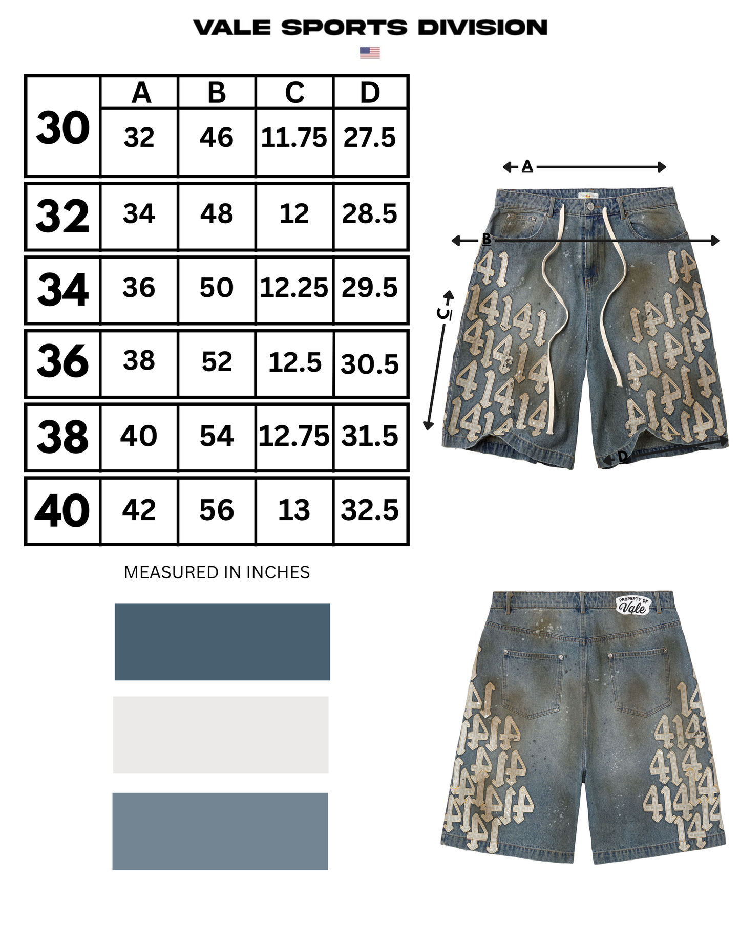 WHITE CHARM JORTS - Vale Forever