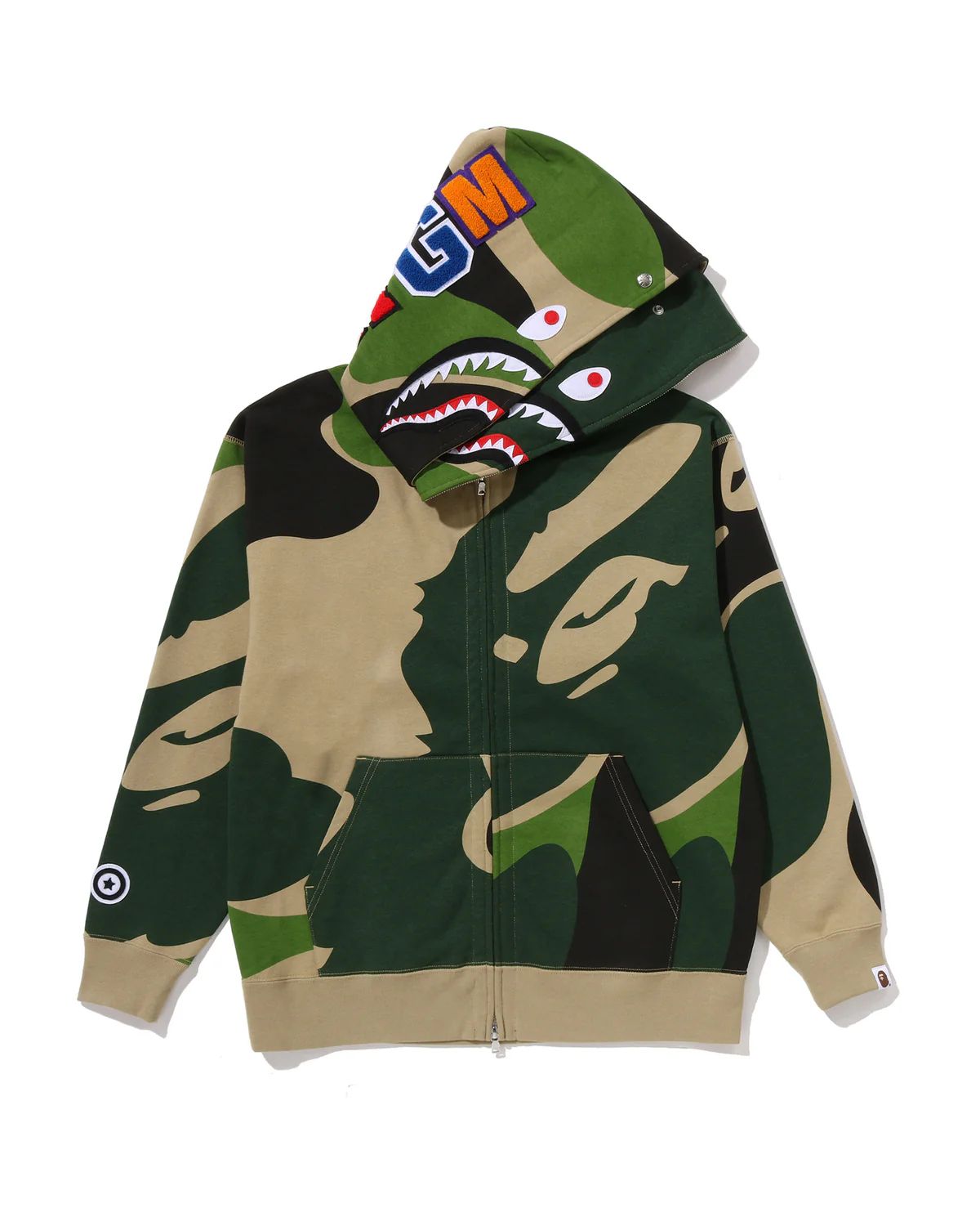 MEGA ABC CAMO DOUBLE SHARK (VERDE)