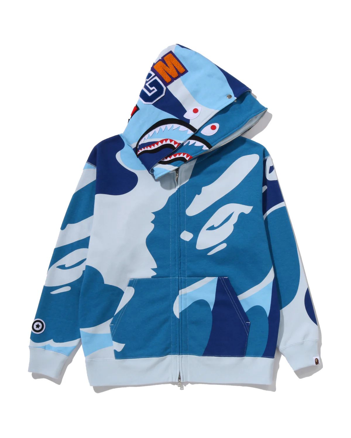 MEGA ABC CAMO DOUBLE SHARK (BLUE)