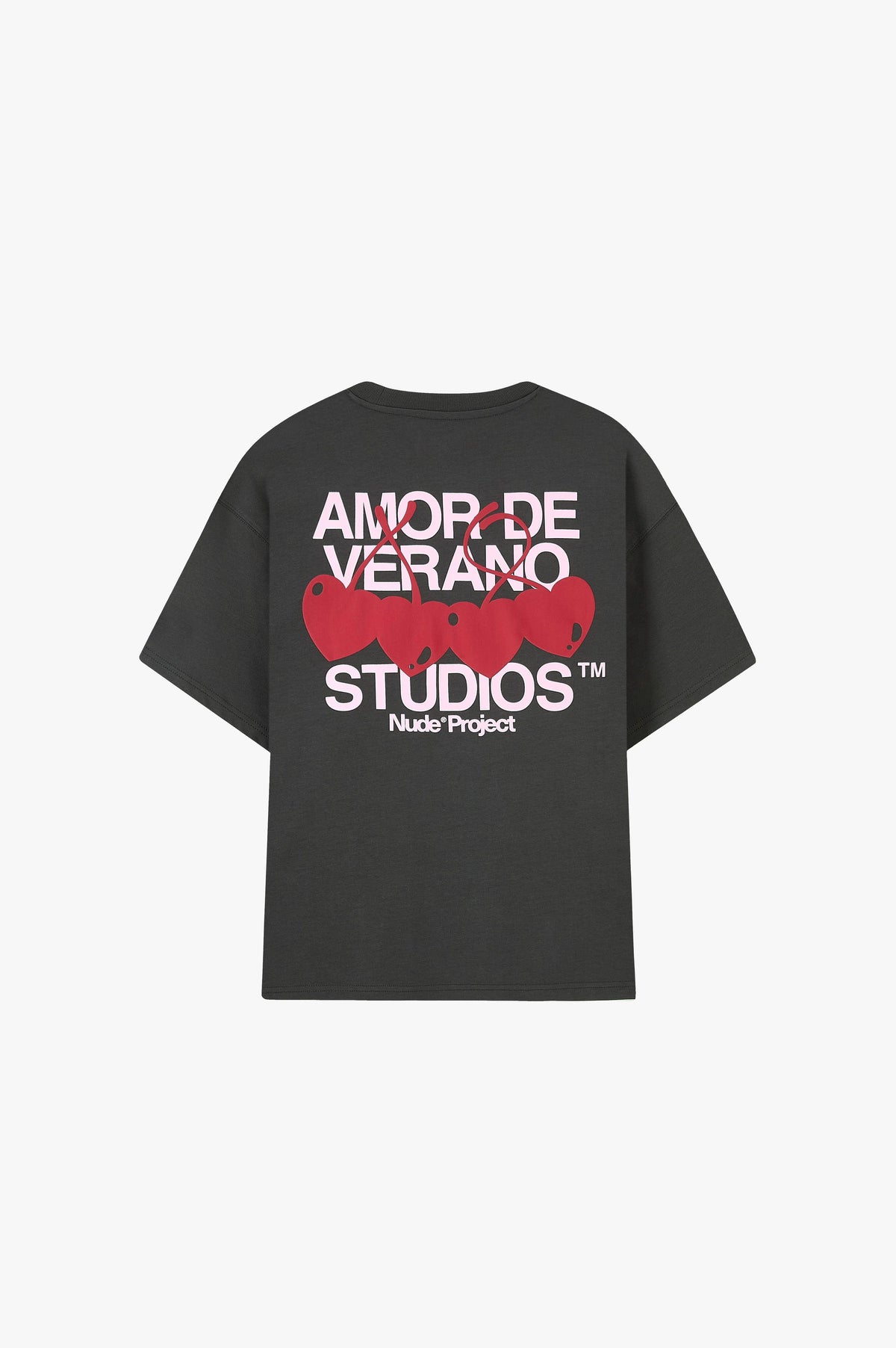 Camiseta Xoxo Gris Oscuro